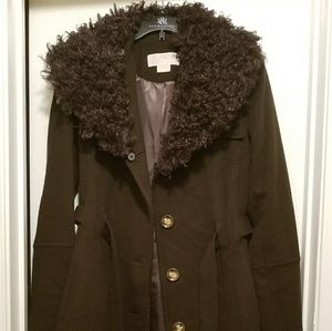Michael Kors long pea coat